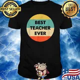 Best Teacher Ever Vintage T-Shirt