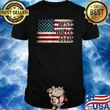 Best Uncle Ever Father's Day American Flag T-Shirt