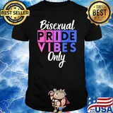 Bisexual Pride Vibes Only LGBTQIA T-Shirt