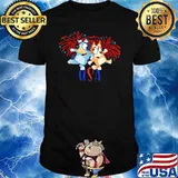 Blueys 4th of July Red White And Blue America T-Shirt