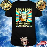 Bourbon is my spirit animal vintage shirt