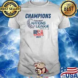 Concacaf Nations League USA 2021 Champions American Flag T-Shirt