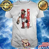 Corky miller signature player baseball shirt