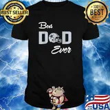 Dallas Fan Cowboys Best Dad Ever Football Love Father's Day T-Shirt