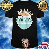 Days Sunshine Florida The Sunshine State Summer Vibes Beach FL Raglan Shirt