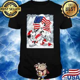 Disney mickey american flag 4th of july independence shirt