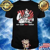 DJ lincol eat sleep rave repeat Shirt