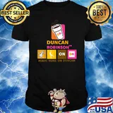 Duncans Robinsons Miami Runs On Coffee T-Shirt