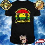 Emancipation day Juneteenth Free-ish since 1865 Vintage T-Shirt