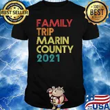 Family Trip 2021 Marin County Vacation Vintage T-Shirt