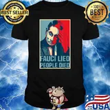 Fauci Lied People Died Fauci RBG Vintage T-Shirt