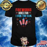 FIREWORKS DIRECTOR 4th of July Celebration T-Shirt