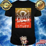 First i drink the coffee then i do emt stuff vintage T-Shirt