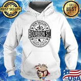 French Quarter Bourbon St New Orleans Souvenir T-Shirt Hoodie