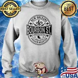 French Quarter Bourbon St New Orleans Souvenir T-Shirt Sweater