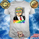 Funny LGBT Gay Pride Trump President T-Shirt