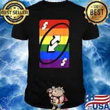 Gay Pride Uno Card T-Shirt