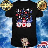 Gnomes 4th Of July Red White and Blue T-Shirt