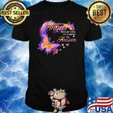 I Believe In Angels Because I Have My Husband In Heaven Butterfly shirt