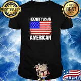 I identify as an american flag shirt