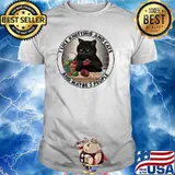 I like knitting and cats and maybe 3 people shirt