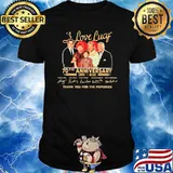 I love lucy 70th anniversary 1951 2021 thank you for the memories signature shirt