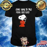 I Love you To The Moon And Back Snoopy Shirt