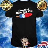 I'm Just Here For The Popsicle Funny Bomb 4th of july T-Shirt