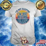 I'm Not Sleeping I'm Just Resting My Eyes Father's Day DAD Vintage T-Shirt