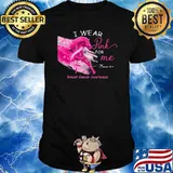 I Wear Pink For Me Breast Cancer Awareness Horse Shirt