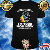 If your Parents Accepting Im Your Im your Mom Now Bear Hug LGBT Gay Pride T-Shirt