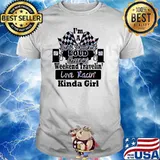 Im a dirt trackin loud cheerin weekend travelin love racing kinda girl hologram shirt