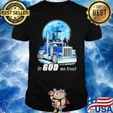 In god we trust moon truck shirt