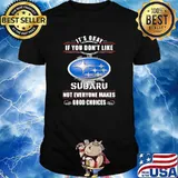 It's Okay If You Don't Like Subaru Not Everyone Makes Good Choices shirt