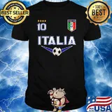 Italy Jersey Soccer 2021 Italian Italia T-Shirt