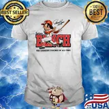 Johnny bench the greatest catcher of all time signature shirt