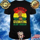 Juneteenth Celebrating Black Freedom - 19 June Vintage T-Shirt