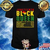Juneteenth Women's Black Queen Nutrition Melanin Black Pride T-Shirt