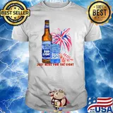 Just Here For The Light, Bud Light 4th of July T-Shirt