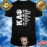 KAW diggs armstrong alexander caine edmonds grant irvin lee 1911 shirt