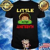 Little Mister Juneteenth Black Boy Shirt