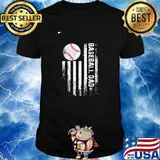Love Baseball Flag Shirt