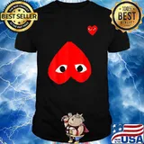 Lovely Heart Pocket T-Shirt