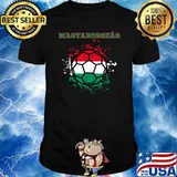 Magyarorszag Soccer Hungarian Flag Fan Jersey T-Shirt