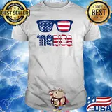 Merica Sunglasses 4th Of July T-Shirt