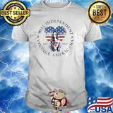 Miss Independent Vintage Americana 4th of July T-Shirt