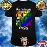 My Milkshake Brings All The Boys To The Yard I'm Gay Lgbt T-Shirt