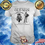 Never Underestimate An Old Man Who Loves Motorcycles And Accordions Shirt