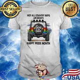 Not All Country Boys Are Bigots Happy Pride Month LGBT Shirt