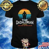 Noun The Dadalorian Like A Dad Just Way Cooler Father's Day Vintage T-Shirt